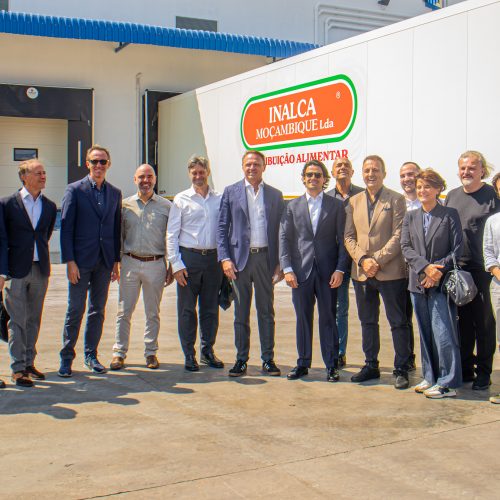 Visita do Ministro da Agricultura de Itália a Moçambique